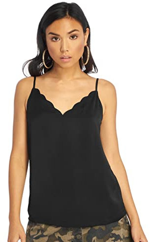 Only Onldebbie Singlet Noos Wvn Camiseta sin mangas, Black, 42 Mujer