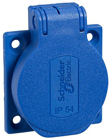 SCHUKO EMP.50X50 IP54, POS, bleu français marque SCHNEIDER