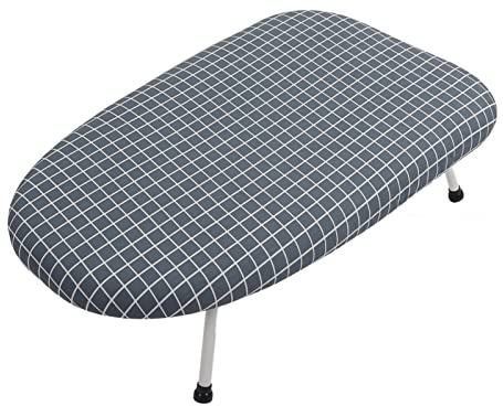 23,6×14,6×6,7 Pollici Mini ASSE da Stiro da Tavolo con Gambe Pieghevoli ASSE da Stiro Portatile da Tavolo Piccolo per Cucire, Casa, Dormitorio(#3)