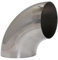Codo De Acero Inoxidable De 90 Grados, OD 16 Mm 19 22 25 35 38 42 48 51 Mm Instalación De Tubería De Soldadura Sanitaria Tubería Soldada, 1 Pieza (Color : 42MM-1.5MM)