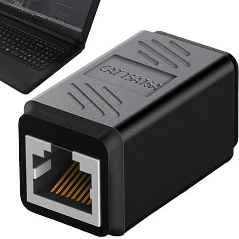 Adattatore Ethernet Prolunga RJ45 Femmina a Femmina - Connettore Ethernet, Prolunga Cavo Ethernet