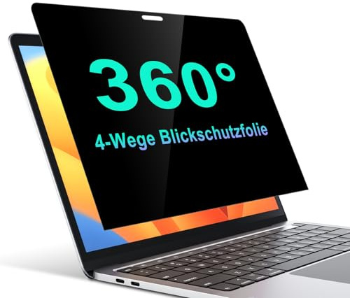 STARY 360° Filtro de privacidad para MacBook pro de 13 pulgadas (2016-2022, M2,M1) -filtro antiespía protección de pantalla, portátil privacidad pantalla para Mac de 13 pulgadas