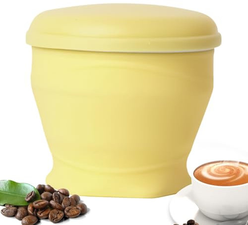 Foldable Travel Cup, Lightweight Coffee Mug 180ml, Space-Saving Water Container, Compact Folding Design, Easy to Carry and Store, Ideal for Camping Hiking Backpacking