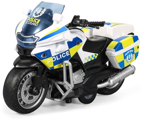WFKKMEQ Motorcycle Toys, Motorcycle Toys For Kids, Motorbike Friction Powered Play Toy, Kids Highly Simulation Motorbike Model Pull-Back Vehicle Model Gift