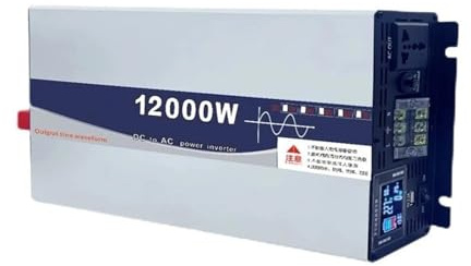 Inversor Onda Sinusoidal Pura 12000 W Convertidor Voltaje CC 24 V 48 V 60 V 72 V A CA 110 V 220 V Convertidor(24V,120V(60HZ),Universal)