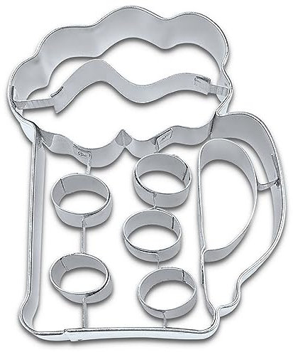 Ausstechform Maßkrug ca. 7,5 cm