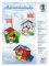 Ursus 17820001 - Adventskalender Eule, Set mit Materialien für 24 Geschenkboxen in 3 verschiedenen Motiven, je ca. 9 x 9 x 11 cm, aus Fotokarton, inklusive Zubehör, zum Befüllen und Verschenken
