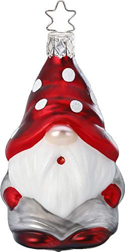 Magic Inge Glas Weihnachtskugel Christbaumschmuck Kalle 9cm handbemalt mundgeblasen