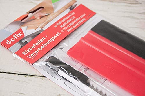 d-c-fix® 2 x Kit with Spatula and Cutter for Adhesive Vinyl Films' Applications