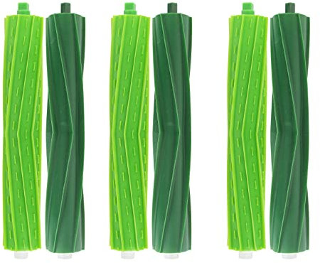 BeiLan Lot de 3 Rouleaux extracteurs Compatible avec Roomba E5 i7 e5154 e5158 Kit d'accessoires de Rechange pour Brosse Centrale Extracteur E6 i7+ Pièces de Rechange