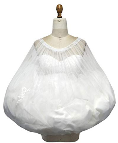 Oilmal Women Petticoat Partner, Women Petticoat Gatherer Dress Underskirt Save Bride From Toilet Bridal Gown Buddy Partner Gather Skirt Slip Accessories