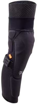Fox Racing - Launch Knee/Shin Guards – D3O Mountain Bike Motocross Protection – CE-certified, Ventilated, EVA Shin Protection, Guards, Mountainbike Cycling, Black, S