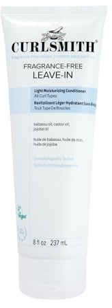 Curlsmith Fragrance-Free Leave-In Conditioner - Leichte feuchtigkeitsspendende Creme, Dermatologisch getestet, Ideal für alle Lockentypen
