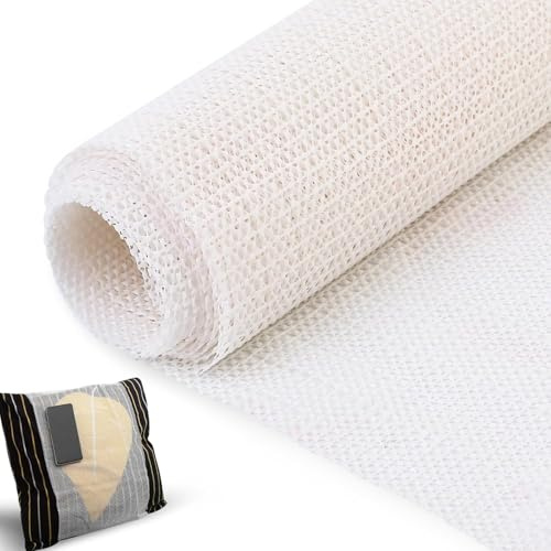 90x200cm Tapis Anti-Dérapant pour Moquette, sous-Tapi Anti-Glisse, PVC Stop Dérangement Tapis, Anti-Dérapant pour Tiroirs Plateau Nappes