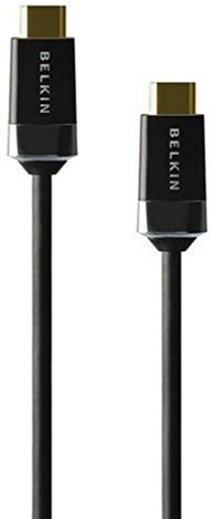 Belkin HDMI0018G-2M Cavo Placcato Oro High-Speed HDMI con Ethernet 4K/Ultra HD Compatible, 2 m