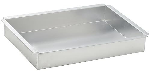 Winco 2-Inch Deep Aluminum Rectangular Cake Pan, 9-Inch by 13-Inch