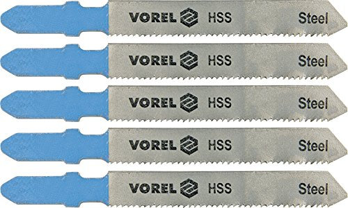 VOREL 27814 – Sega da traforo Lame di acciaio/Bosch/5pcs
