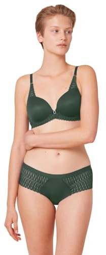 Triumph – Aura Spotlight T – dam – skal-bh – smala remmar – med bygel, Grön kudde, 75C