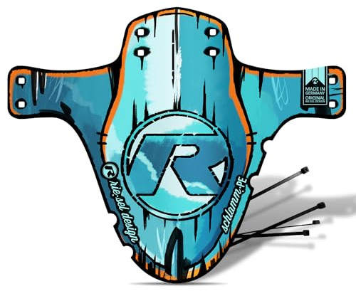 Riesel Design Schutzblech MTB | Mudguard Schlamm:PE | Trail & Enduro Fahrrad Schutzblech | 20–29 Zoll | inkl. Kabelbinder | Made in Germany