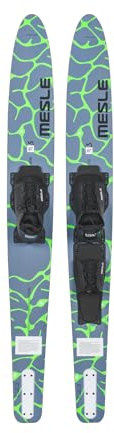 Mesle Combo Wasser-Ski Strato 170 cm mit B6.2 Boot-Bindung, Pro Combo-Ski für Jugendliche und Erwachsene, für Fortgeschrittene und ambitionierte Slalom-Ski Fahrer