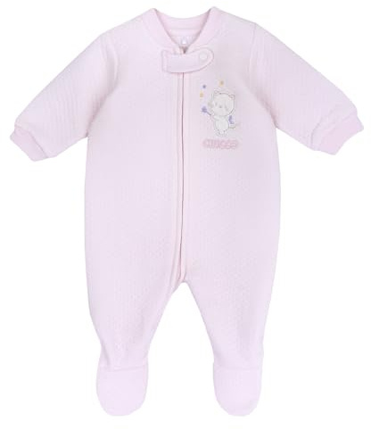 Chicco, Tutina Neonato e Neonata in Morbido Tessuto, con Comoda Apertura Frontale, Ideale per l'Inverno, Abbigliamento Bambino e Bambina 0-24 Mesi, Designed in Italy