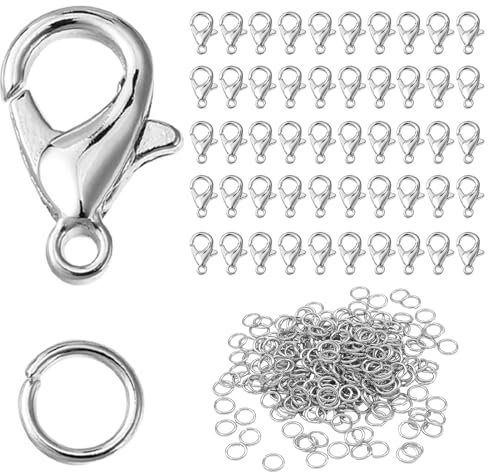 925 Sterling Silber Kettenverschluss,Armband Verschluss,Verschluss für Armbänder,Ketten Verschlüsse,Geeignet für Männer und Frauen Schmuck Verschlüsse für DIY Schmuckherstellung