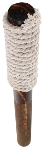 TOYANDONA Antorcha de Madera para Exterior Lámpara Portátil sin Cable Decorativa para Jardín Boda y Fiesta Resistente y Fácil de Instalar