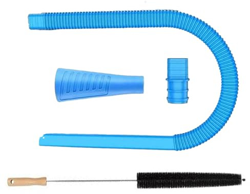 Kit de limpiador de ventilación para secadora, accesorio para aspiradora de pelusa, piezas de repuesto elásticas para aspiradora, tuberías, accesorios de tubería y accesorios para bodas, cumpleaños