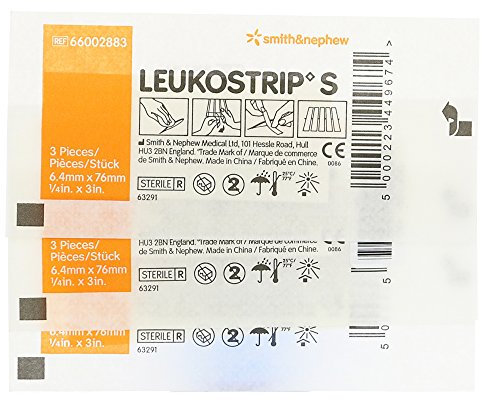 Leukostrip S Wundnahtstreifen 6,4 x 76 mm