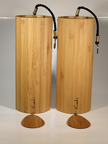 Klangspiel Koshi 2er Set nach Wahl, Windspiel, Yoga, Entspannung, Oberton, Gartendeko, Baby, Senioren, Wellness, Klangtherapie, Bambus