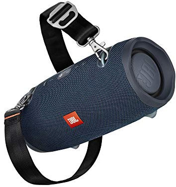 JBL Xtreme 2 Musikbox - Blau – Wasserdichter, portabler Stereo Bluetooth Speaker mit integrierter Powerbank – Mit nur einer Akku-Ladung bis zu 15 Stunden Musikgenuss