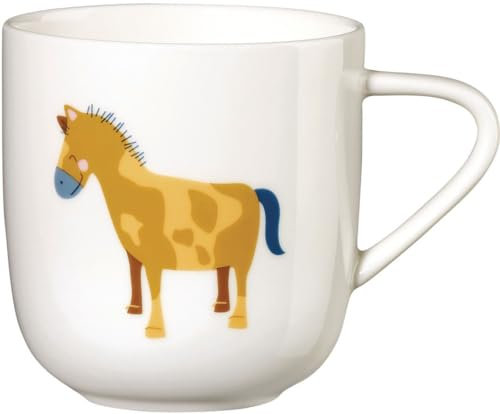 ASA 38065314 Kindertasse, Porzellan, Weiß