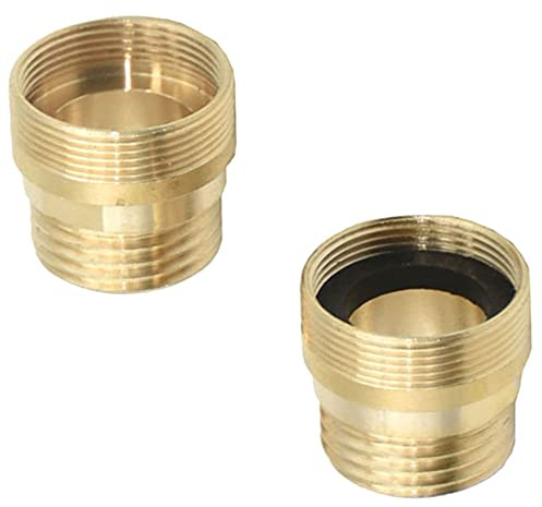 bzcemind 1 pcs 1/2 à M22 M24 Connecteur fileté Connecteur de Conversion d'eau en Laiton Convient au raccord Adaptateur de Robinet