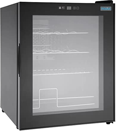 Polar C-Series 16 Bottle Table Top Wine Fridge, Black, CB058