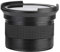 Fisheye-Kameraobjektiv, 58 Mm, 0,35 X Ultra-Weitwinkelobjektiv für SLR-DSLR-Kamera, Breites Kreisförmiges Fisheye-Objektiv, Schwarz
