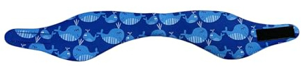 Schwimmstirnband, bequemes Ohrenschutzband, verstellbares Schwimmstirnband für Kinder und Erwachsene, Wassersport, Schwimmen, Baden