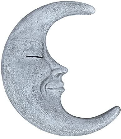 Stone and Style Väggrelief måne La Luna frostbeständig massiv sten