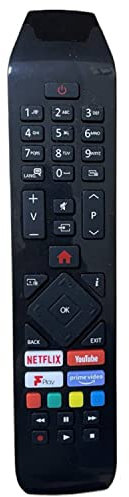 for Hitachi rc 43141 30101754 RCA43141P RC43141P Remote Control compatible for hitachi tv remote for hitachi remote control Smart LED TVs- No Setup Required