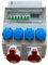 NAKA Stromverteiler Wandverteiler 16A Profi-Baustromverteiler Schuko CEE 32A 16A Mit Sicherungen FI/LS Stromzähler LCD ROS11x21S LS Stromzähler G