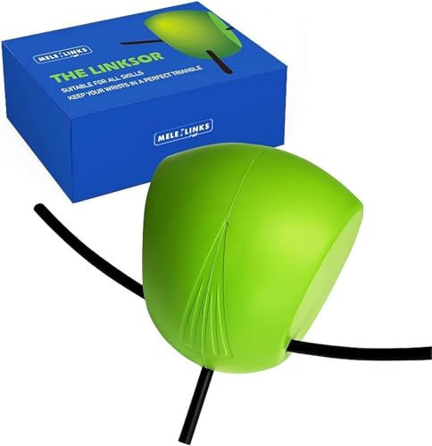 Golfschwung-Trainingshilfe - Golf-Trainingsball - Einzigartiger Ausrichtungsstabkopf - Hilft beim Trainieren der richtigen Schwungmechanik, Armstruktur, Sicherheit und Ausrichtung - Kleine Größe