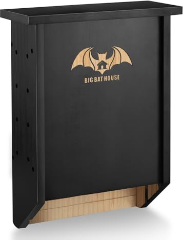 MINCORD Bat House for Outdoors, Wooden Bat Box Kit to Attract Bats for Clean Your Backyard from Mosquitoes