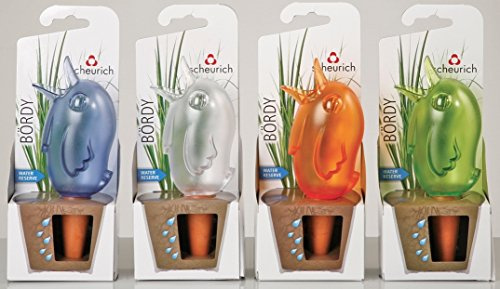 Lot de 4 distributeurs d'eau bördy bewässerungskugel blumenbewässerung **h15cm/90 ml