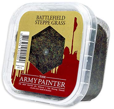 The Army Painter, Steppe Grass, pour Un Résultat Réaliste d’Herbe Sèche ou Sauvage, Décors et Paysages BF4115