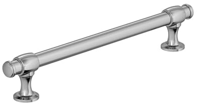 Amerock BP3677126 Winsome Cabinet Pull, Polished Chrome, 6-5/16 inch (160mm) Center-to-Center