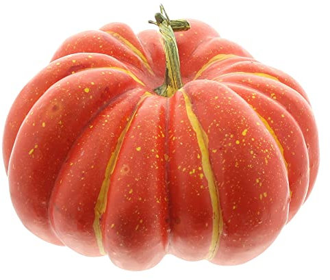 FRANK FLECHTWAREN Kürbis, Dekokürbis Grande, Kunststoff Maße: Ø 21 x 15 cm