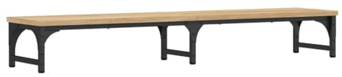 vidaXL Skärmställ sonoma-ek 105x23x15,5 cm konstruerat trä