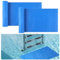 2 Rollen Poolunterlage,90x23CM Schützende Poolmatten für Poolleiter,Blau Schwimmleitermatte mit Rutschfester Textur, Pool Schutzmatte für Schritte,Treppen,Leitern