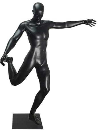 Manichino Esposizione del Costume Completo del Corpo del Manichino del Basket del Giocatore di Football, Manichini Atletici per Spettacoli di Magliette e Pantaloni, Appendiabiti Modello