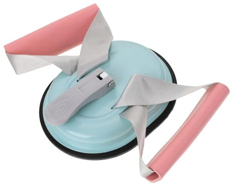 PAMINGONO Bauchtrainingsgeräte Sit Up Stange mit Fußhalter Komfortabler Schaumstoff Gummi und Eisen für Bauchmuskeltraining Zuhause und Indoor