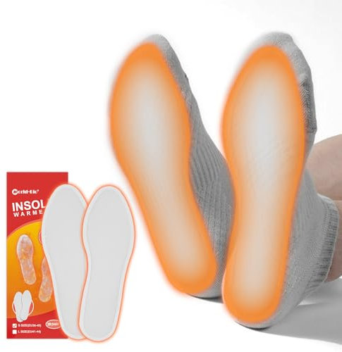MR.ICE Foot Warmers 20 Pairs - Air Activate Heated Foot Warmers for Feet - Up to 9 Hours of Heated Insoles Feet Warmer - Winter Hiking, Fishing, Hunting, Camping Heaters - S Size (EU36-40)